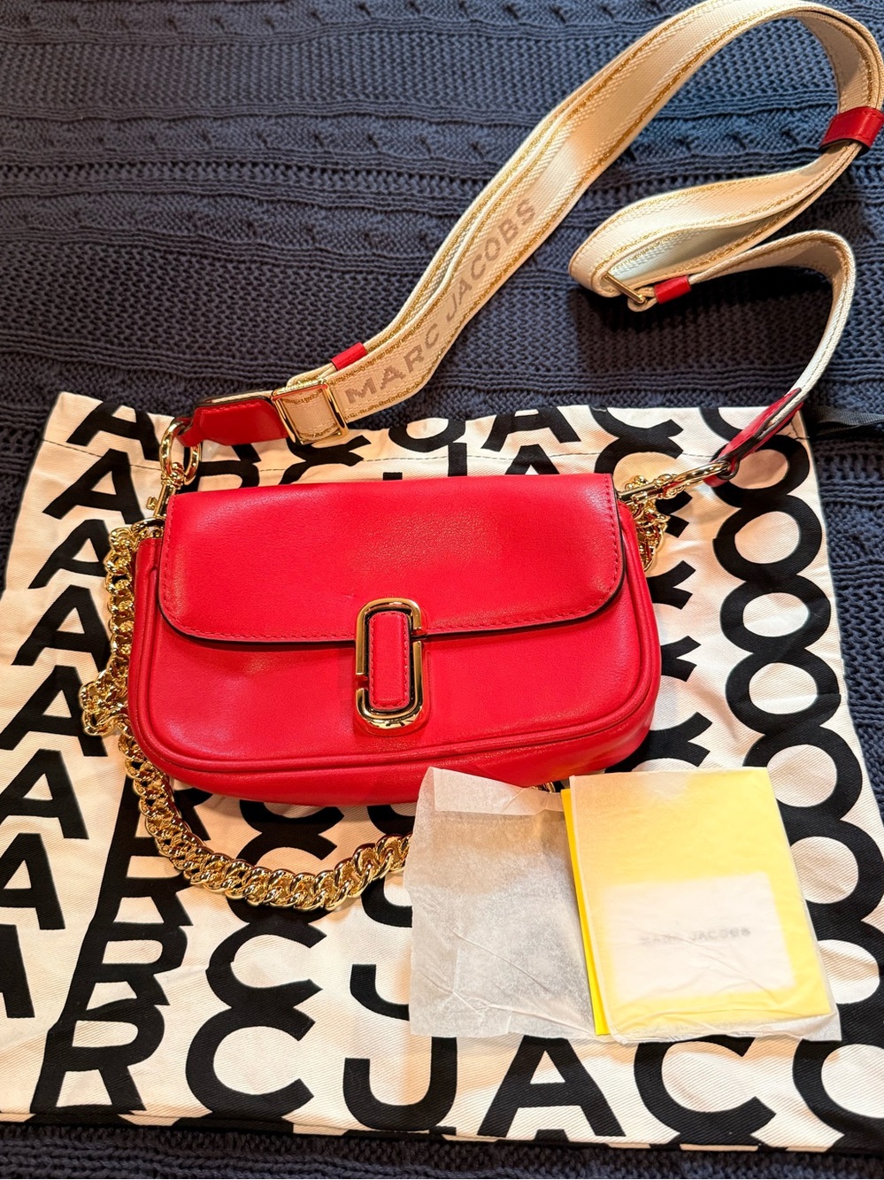 NWOT MARC JACOBS J Marc Mini Shoulder Bag